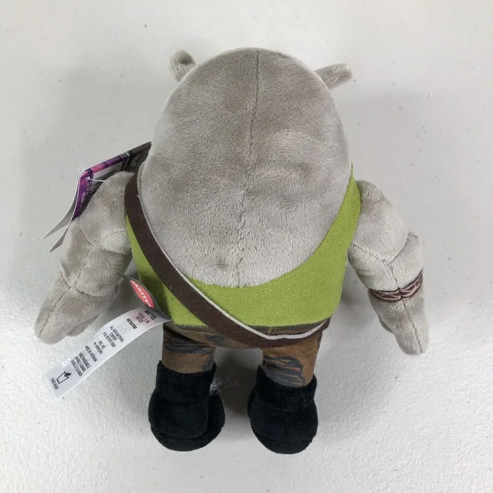 TMNT Mutant Mayhem Plush Lot Bebop Rocksteady Splinter NWT Mattel 8